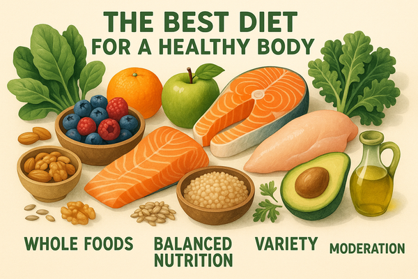 The Best Diet for a Healthy Human Body