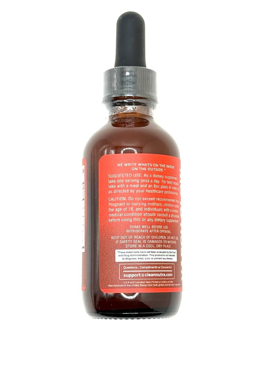 Clean Nutra Cayenne Pepper Drops Supplement Liquid + Hawthorn Berry, Vitamin D3 K2 Beet Root Powder, Ceylon Cinnamon, Turmeric Curcumin, Organic Panax Ginseng, Berberine Extract 1 Pack
