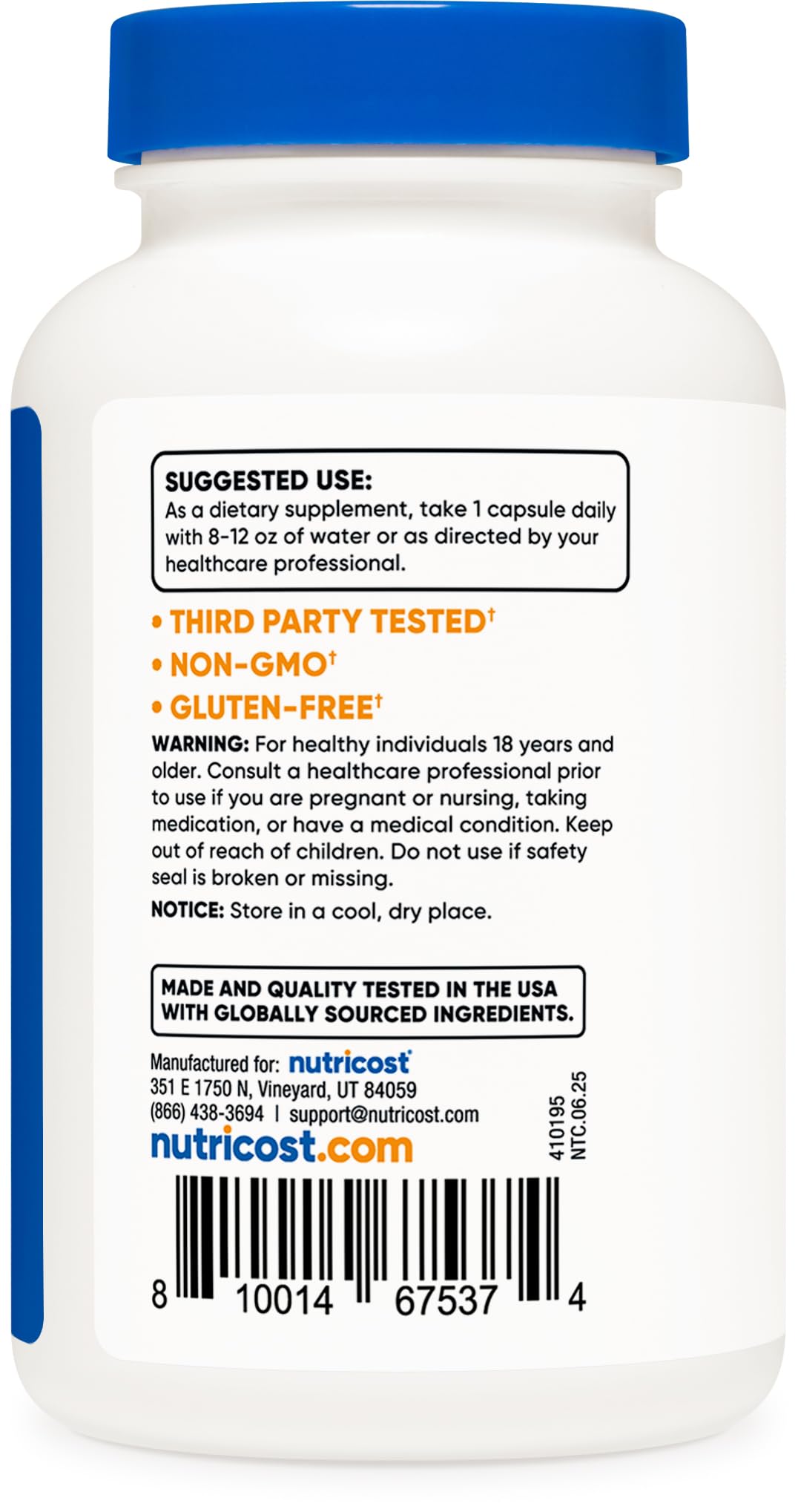 Nutricost Milk Thistle 1,000mg Equivalent, 240 Capsules - 250mg of 4:1 Extract - Vegan, Non-GMO and Gluten Free