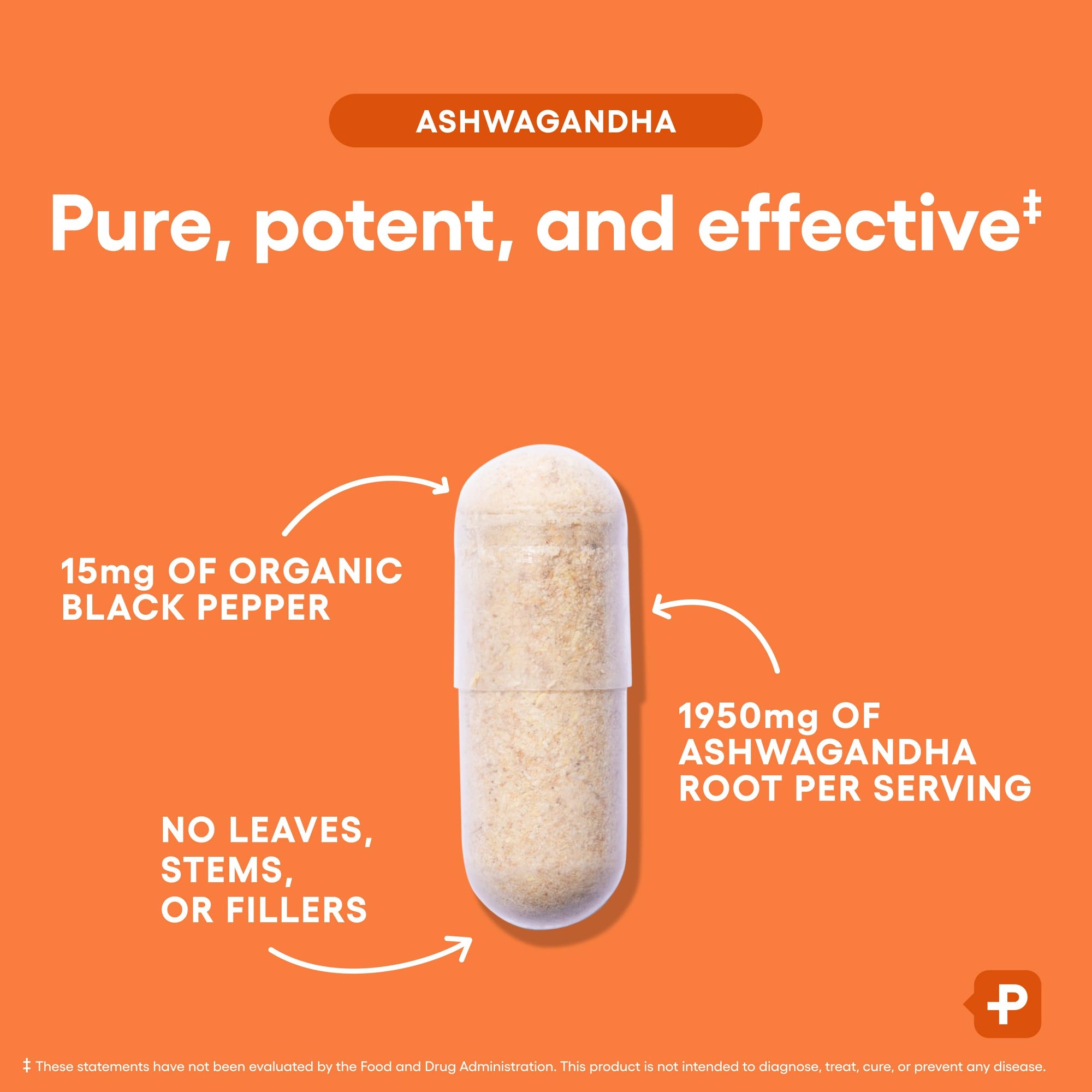 Physician's CHOICE Ashwagandha Supplement - 1950mg of Bioavailable Organic Ashwagandha Root Powder - Black Pepper Extract, Stress Support, Mood Support Supplement, 90 Veggie Ashwagandha Capsules