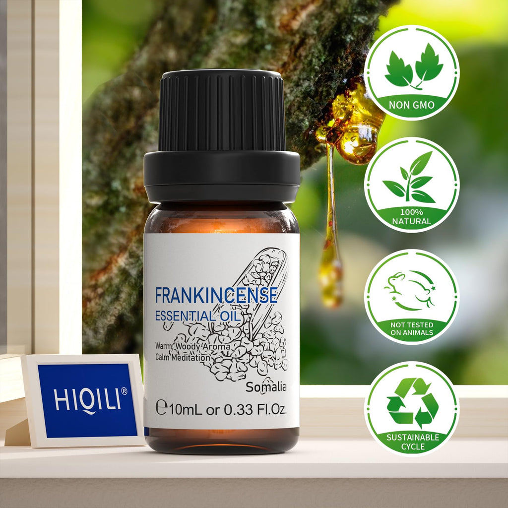 HIQILI Black Pepper Essential Oil for Aromatherapy & Diffuser - Natural Spicy & Warming Scent - Therapeutic Grade - 3.38 Fl Oz