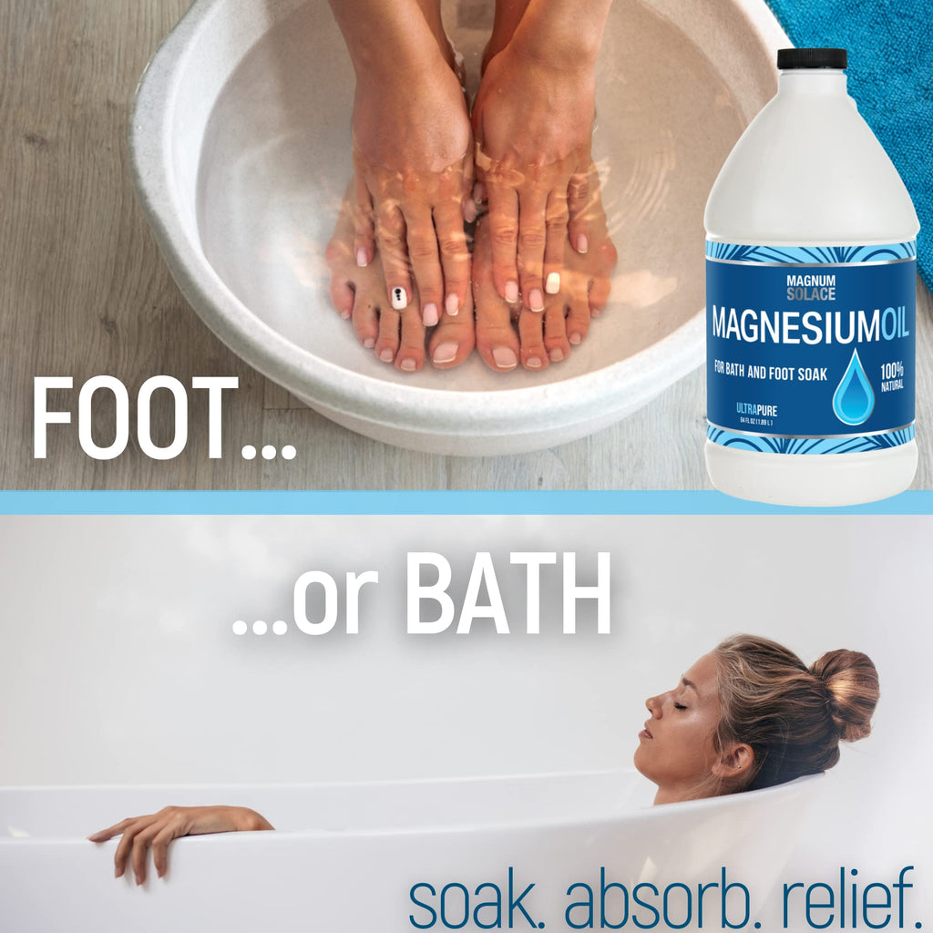 Pure Magnesium Oil Spray - 100% Natural Magnesium Spray - Sourced from The Dead Sea Topical Magnesium